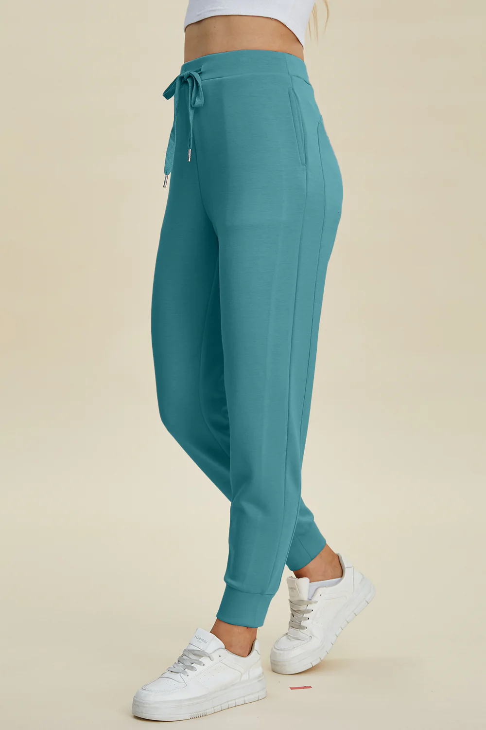 Air Scuba Drawstring High Waist Joggers - Image 11