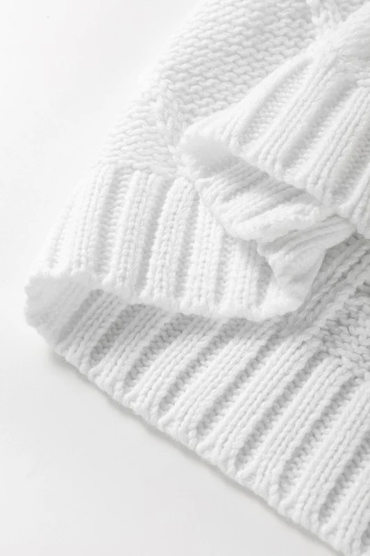 Cable Knit Satin Bowknot SPRING Sweater - Image 24