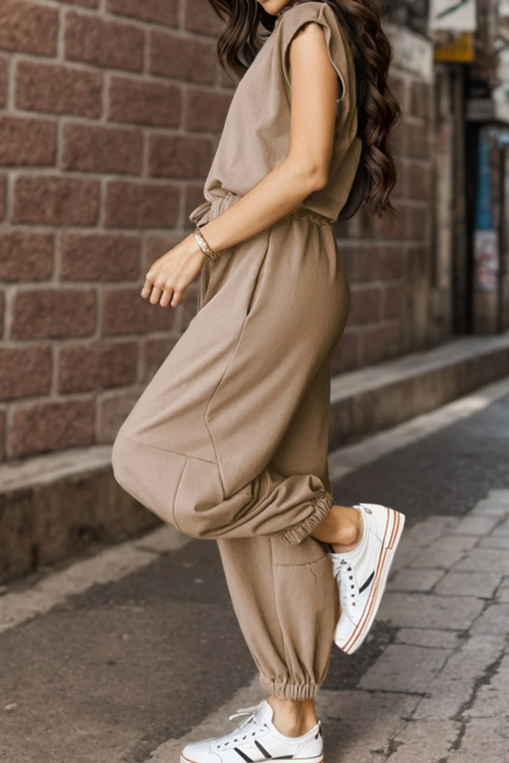 Essential Bae Tan Jumpsuit - Image 5