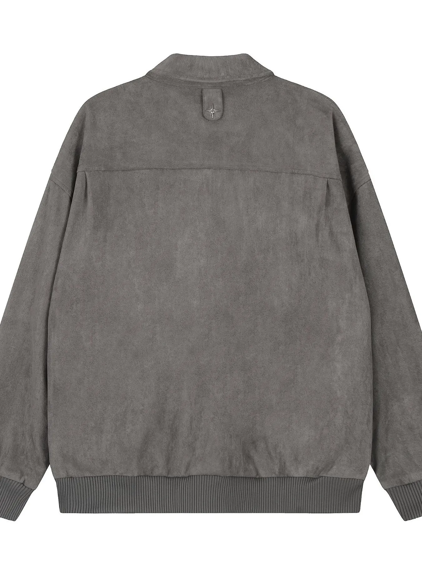 Men's Collared Neck Long Sleeve Jacket - Image 4