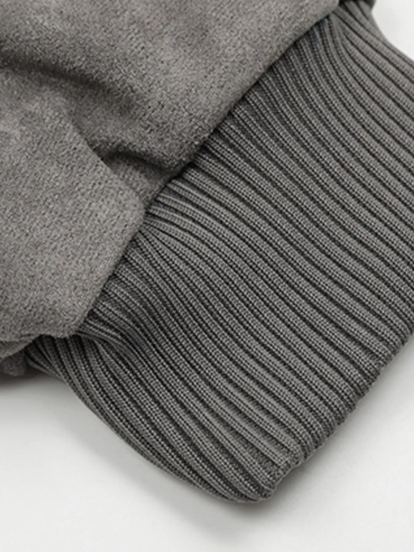 Men's Collared Neck Long Sleeve Jacket - Image 5