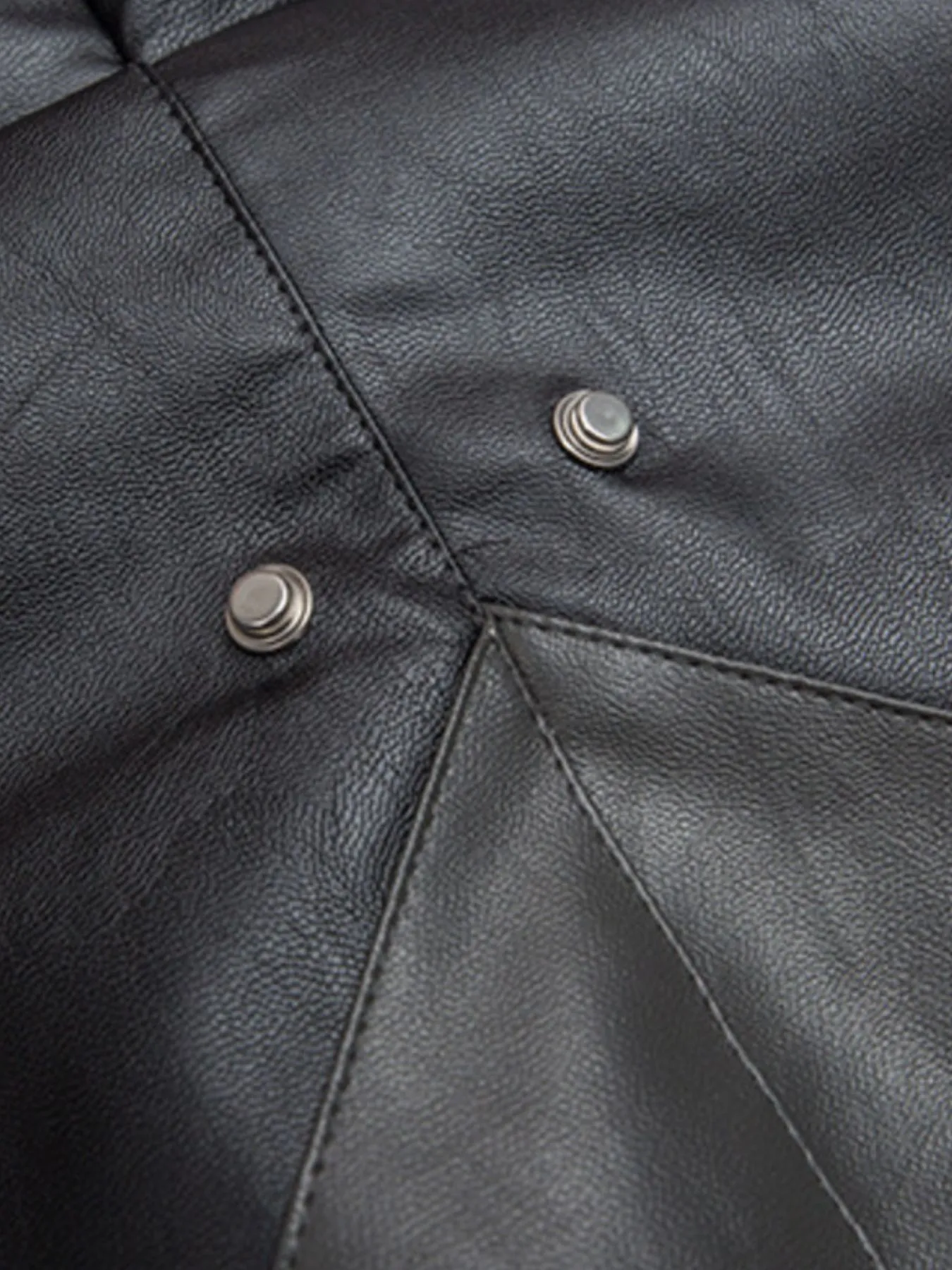 Men's Faux Fur Hooded Contrast Bomber Jacket - Image 7