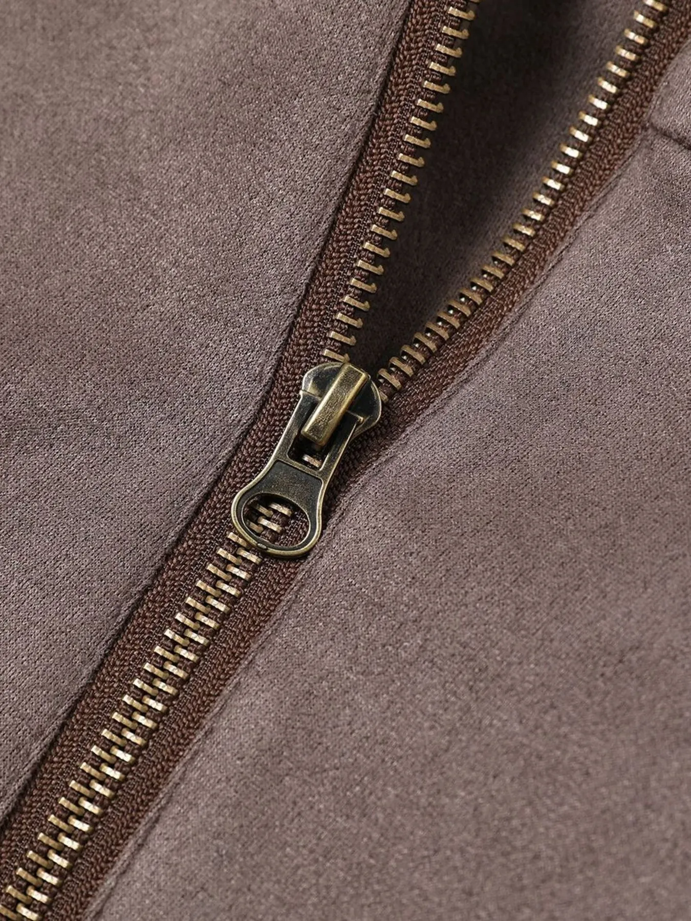 Men's Long Sleeve Hooded Zip-Up Jacket - Image 16