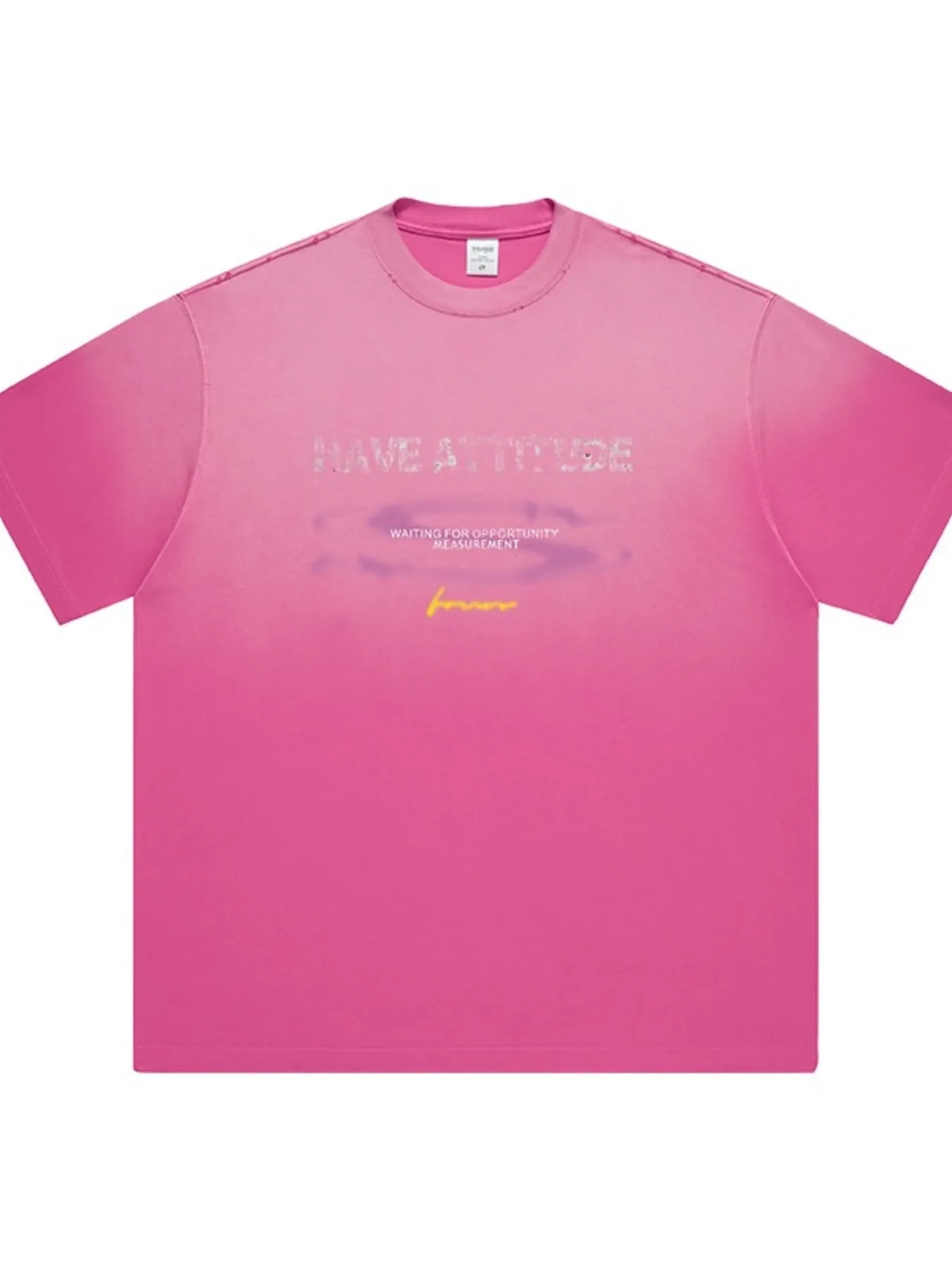 Men's Oversized Round Neck Short Sleeve T-Shirt - Image 5