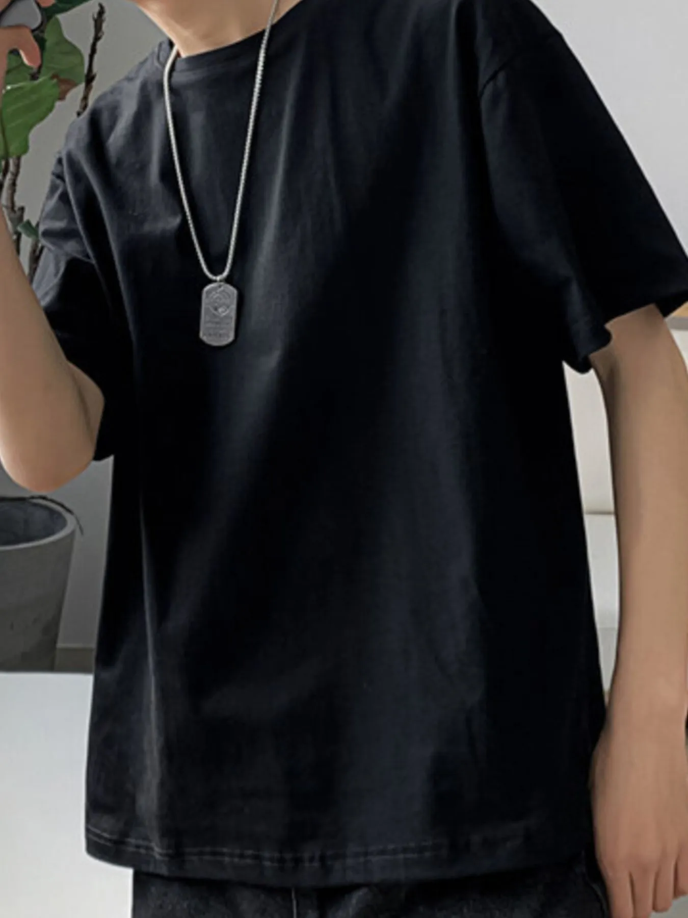 Men's Round Neck Short Sleeve T-Shirt - Image 3