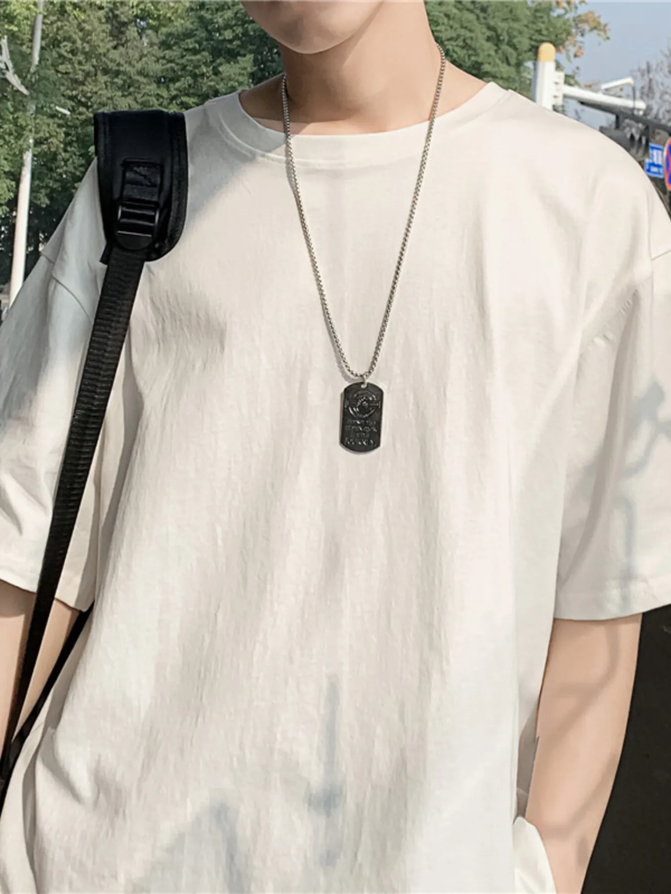 Men's Round Neck Short Sleeve T-Shirt - Image 6