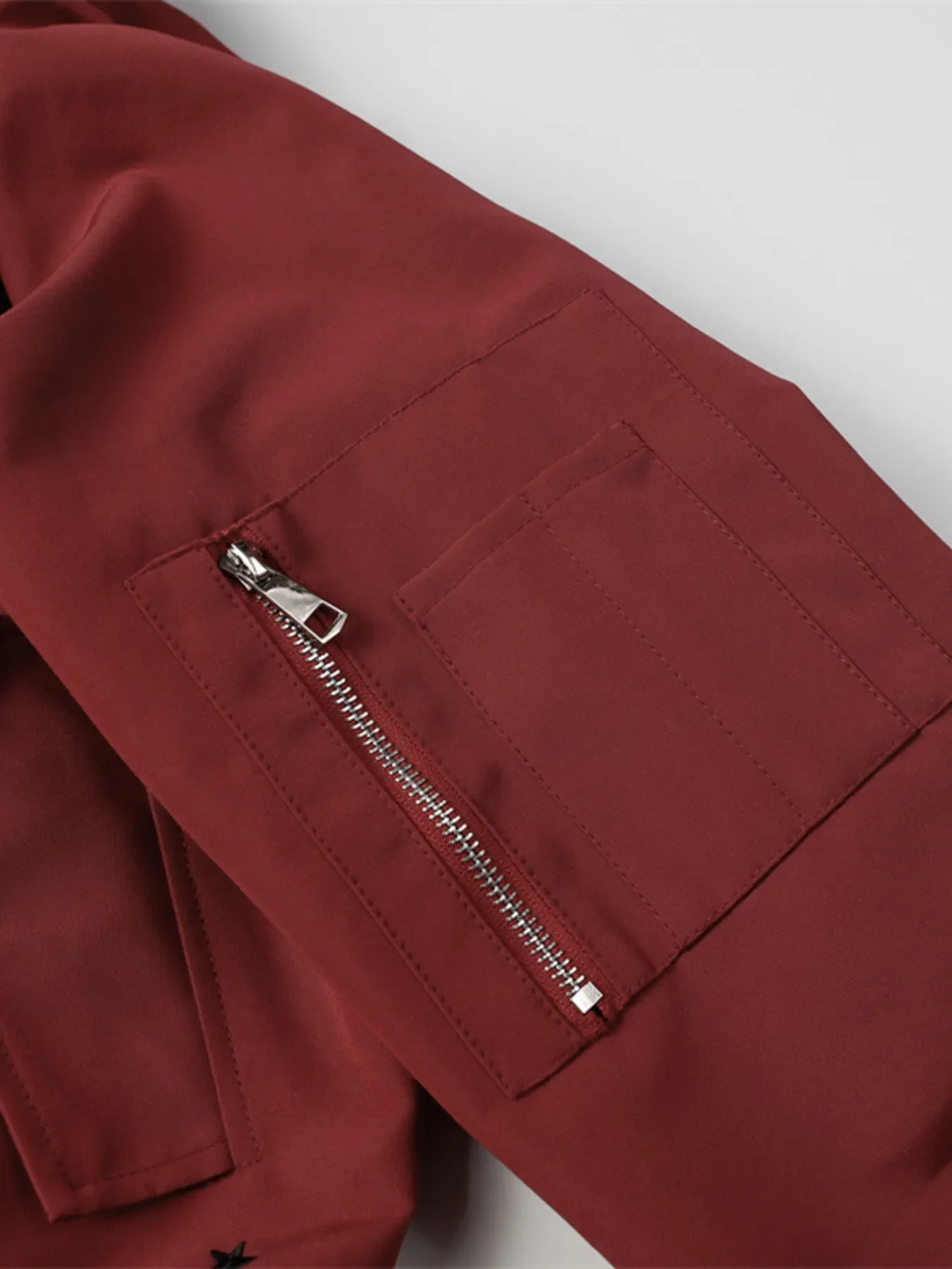 Men's Star Zip Up Hooded Jacket - Image 7