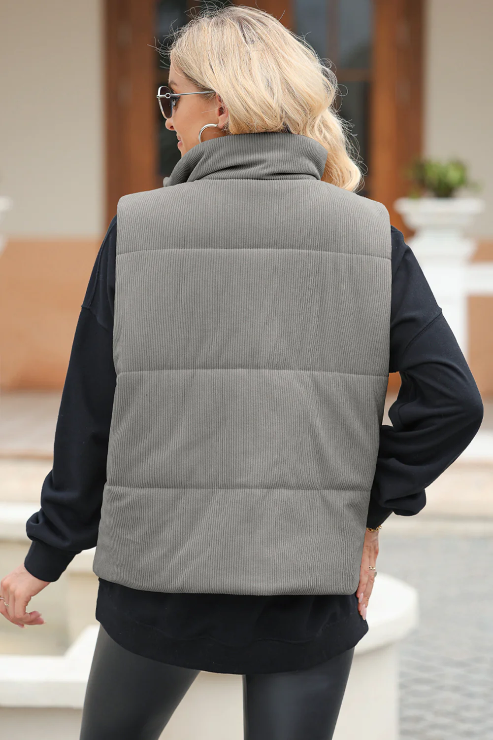 Corduroy Puffer Vest(Multiple Colors) - Image 10