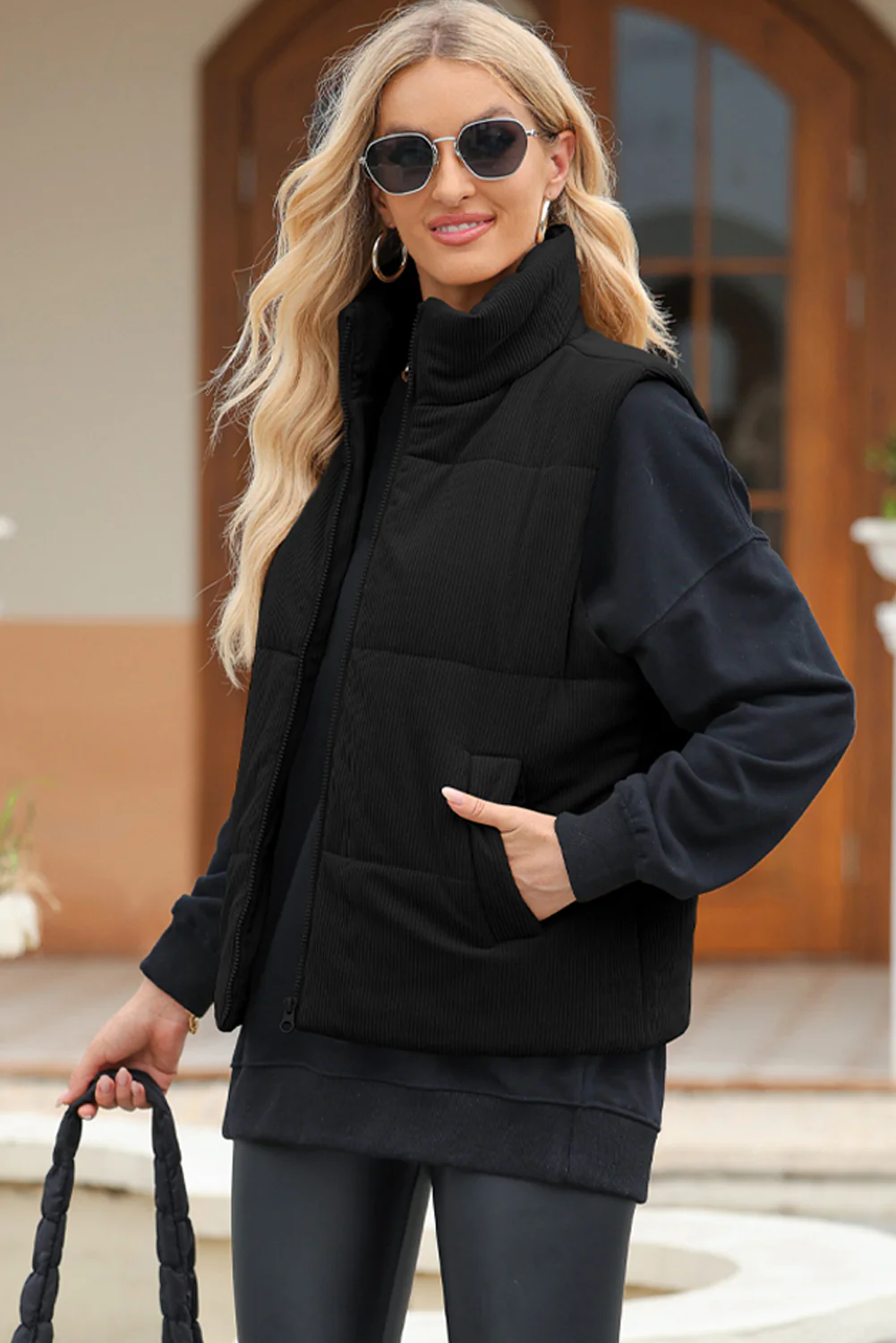 Corduroy Puffer Vest(Multiple Colors) - Image 11