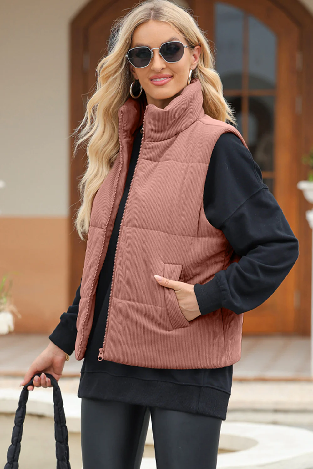 Corduroy Puffer Vest(Multiple Colors) - Image 4