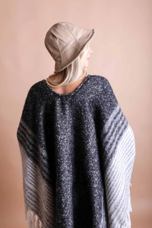 Vegan Leather Bucket Hat - Image 7